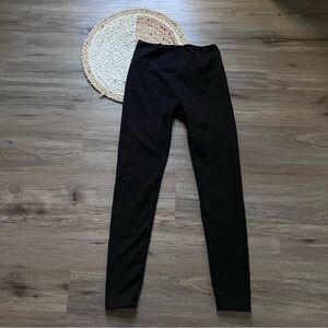 LA + IMAGE Solid Black Leggings